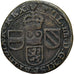 Monnaie, Pays-Bas espagnols, Philippe IV, Liard, Oord, 1648, Bruxelles, TB+