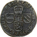 Münze, Spanische Niederlande, Philippe IV, Liard, Oord, 1658, Tournai, SS+