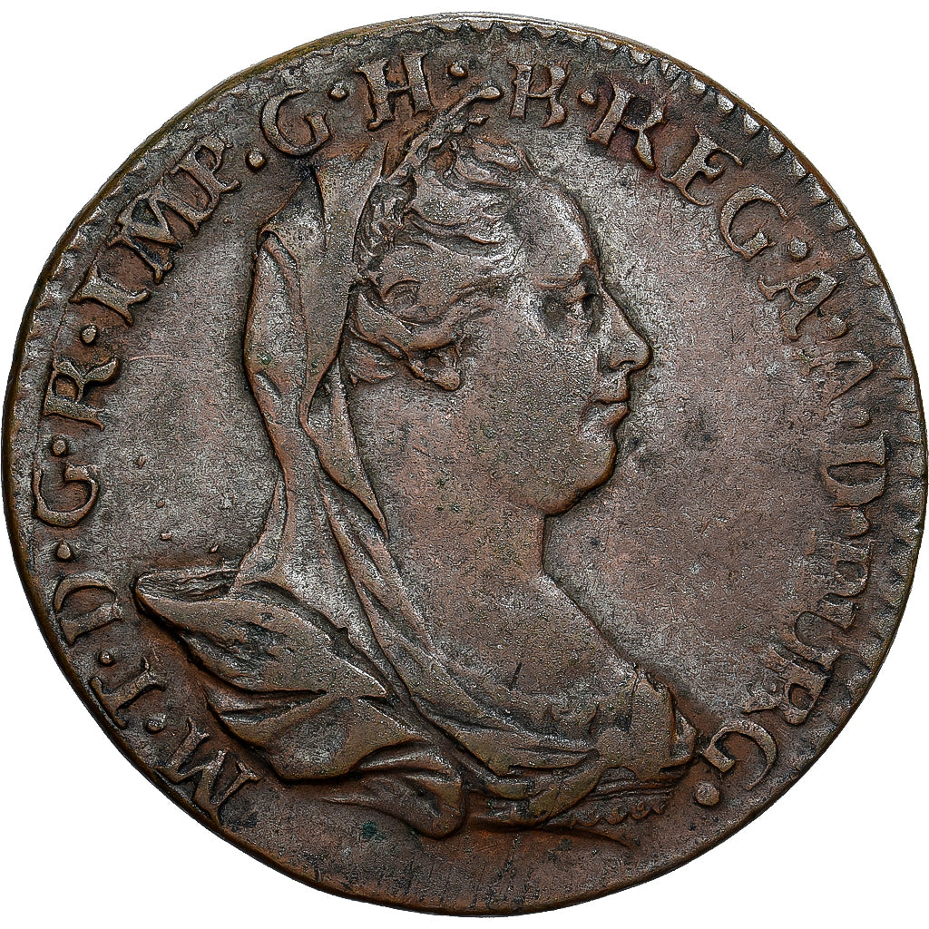 Monnaie, Pays-Bas autrichiens, Maria Theresa, 2 Liards, 2 Oord, 1778, Bruxelles