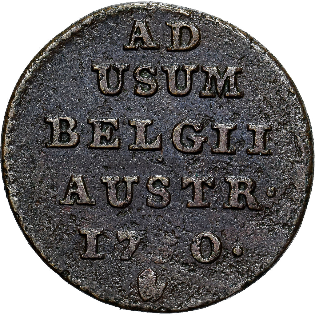 Coin, Austrian Netherlands, Maria Theresa, Liard, Oord, 1750, Anvers, EF(40-45)