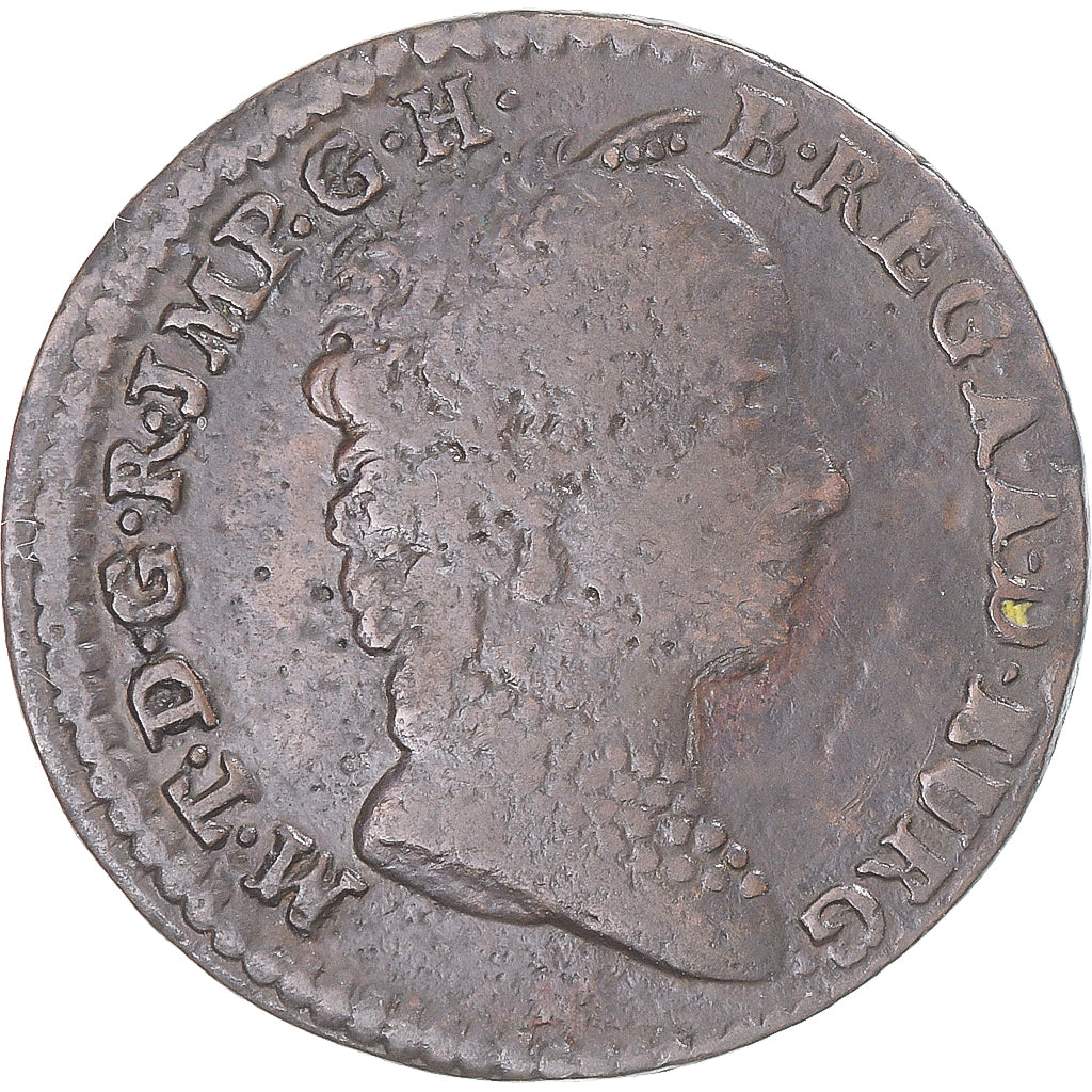 Moneda, PAÍSES BAJOS AUSTRIACOS, Maria Theresa, Liard, Oord, 1750, Bruges, BC+