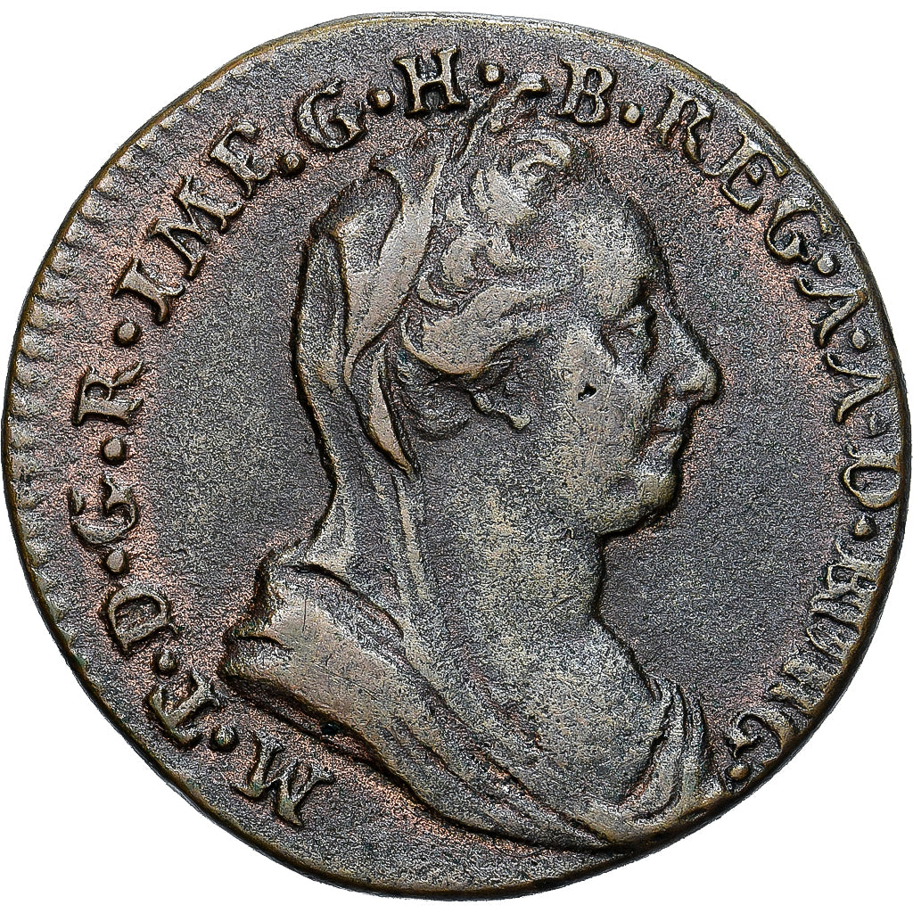 Monnaie, Pays-Bas autrichiens, Maria Theresa, Liard, Oord, 1778, Bruxelles, TTB