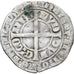 Munten, Frankrijk, Vlaanderen, Louis II de Mâle, Gros, 1346-1384, FR+, Zilver