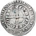 Moneda, Francia, Flanders, Louis II de Mâle, Gros, 1346-1384, BC+, Plata