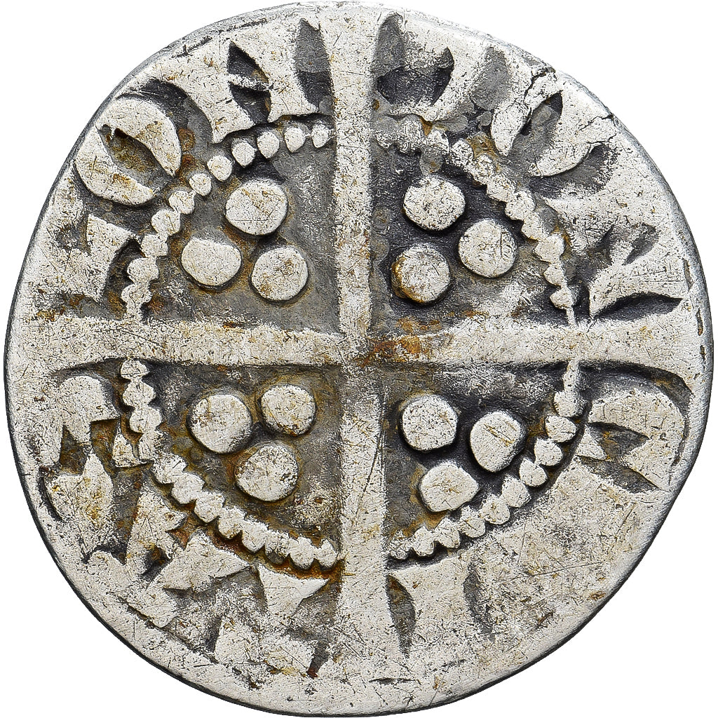 Moneta, Gran Bretagna, Edward I, II, III, Penny, London, MB+, Argento