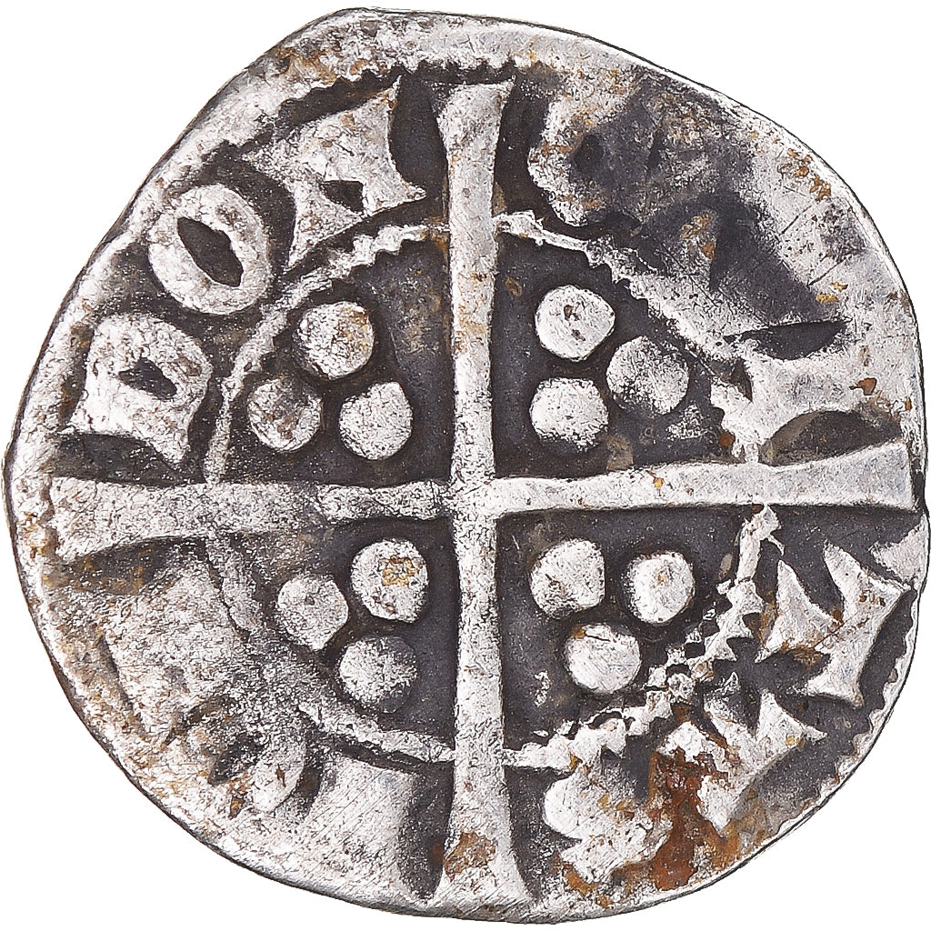 Munten, Groot Bretagne, Edward I, II, III, Penny, London, FR+, Zilver