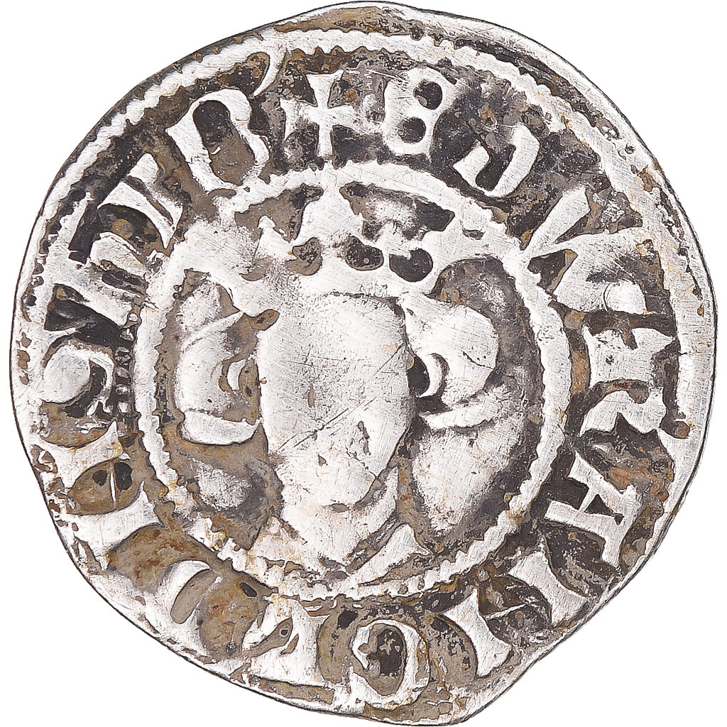 Munten, Groot Bretagne, Edward I, II, III, Penny, London, FR+, Zilver
