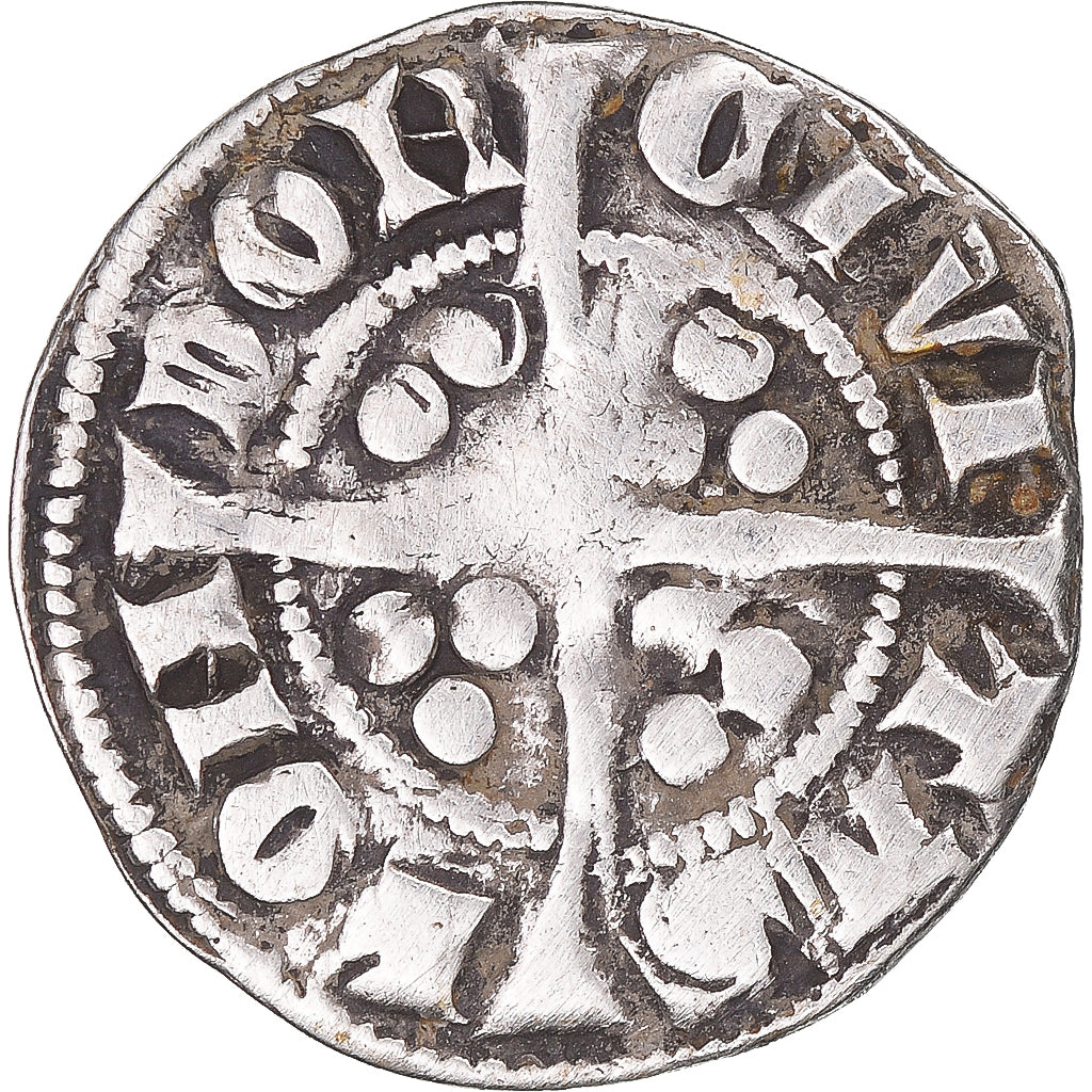 Munten, Groot Bretagne, Edward I, II, III, Penny, London, FR+, Zilver