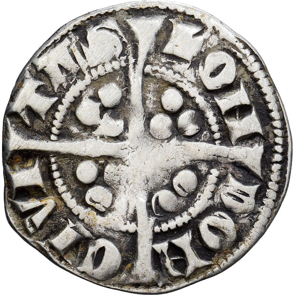 Monnaie, Grande-Bretagne, Edward I, II, III, Penny, Londres, TB+, Argent