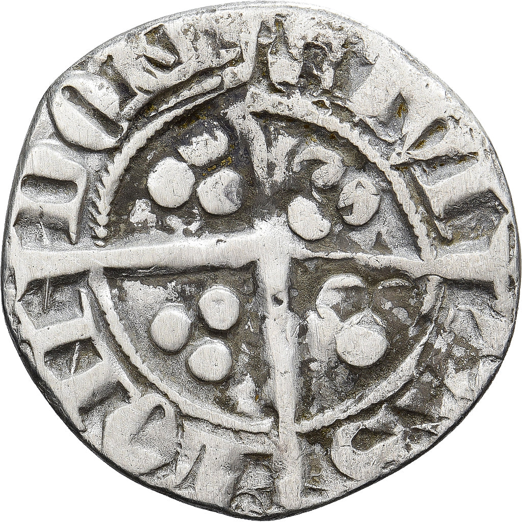 Coin, Great Britain, Edward I, II, III, Penny, London, VF(30-35), Silver
