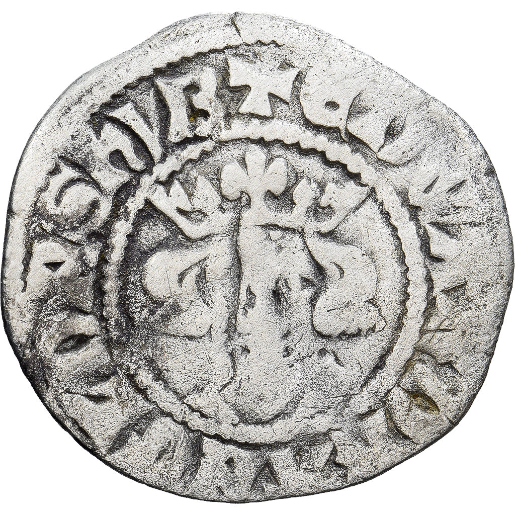 Moneta, Wielka Brytania, Edward I, II, III, Penny, London, VF(30-35), Srebro