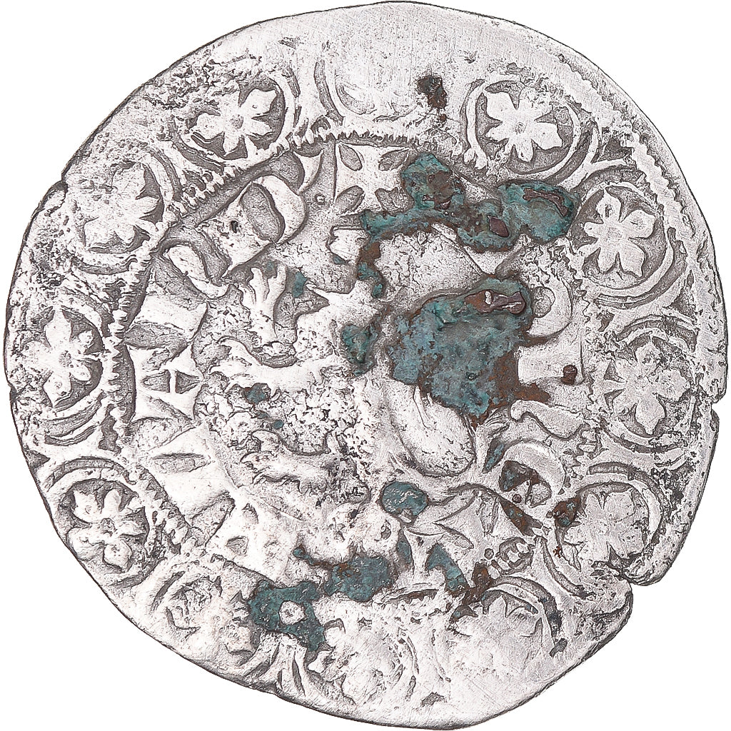 Münze, Frankreich, Flanders, Louis II de Mâle, Gros, 1346-1384, S+, Silber