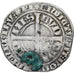 Monnaie, France, Flandre, Louis II de Mâle, Gros, 1346-1384, TB+, Argent