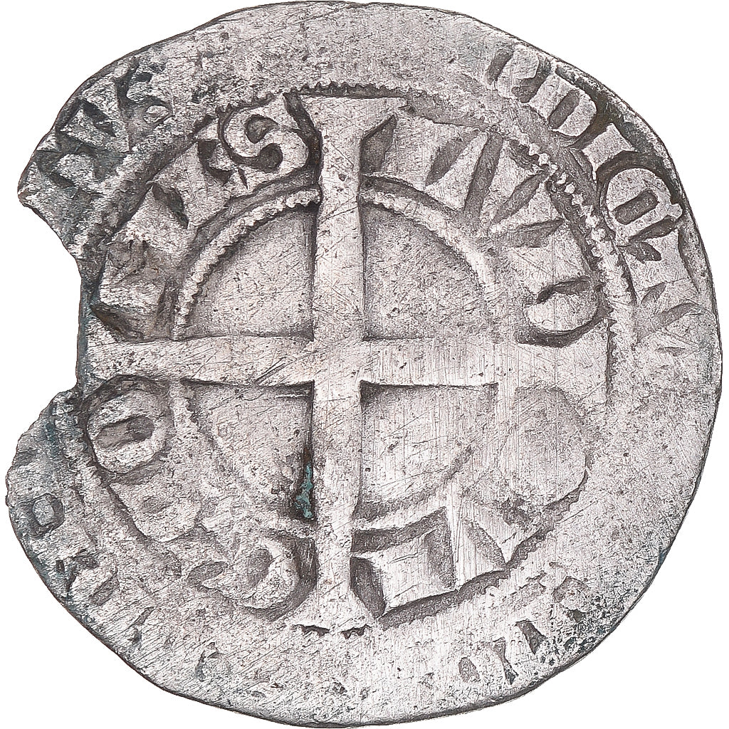 Moneta, Francja, Flanders, Louis II de Mâle, Gros, 1346-1384, VF(30-35)
