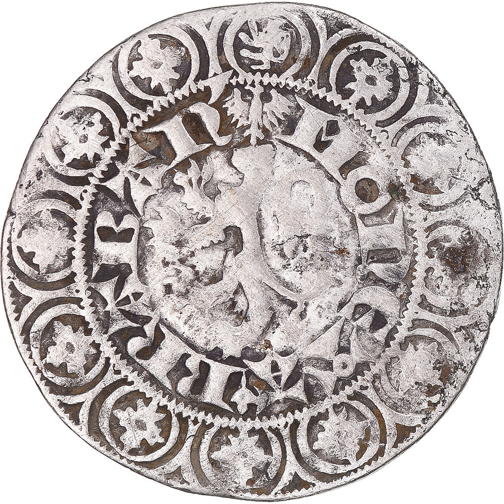 Moeda, Bélgica, duché de Brabant, Jean III, Gros compagnon au lion, 1312-1355