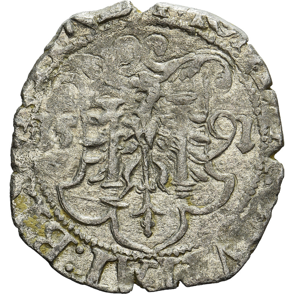 Moneda, ESTADOS FRANCESES, Franche-Comté, Carolus, 1591, Besançon, BC+
