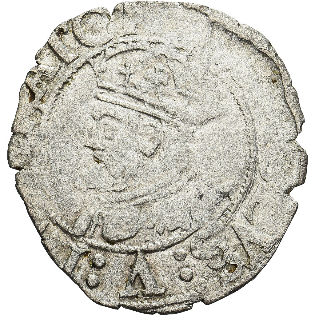 Munten, FRANSE STATEN, Franche-Comté, Carolus, 1587, Besançon, ZF, Billon