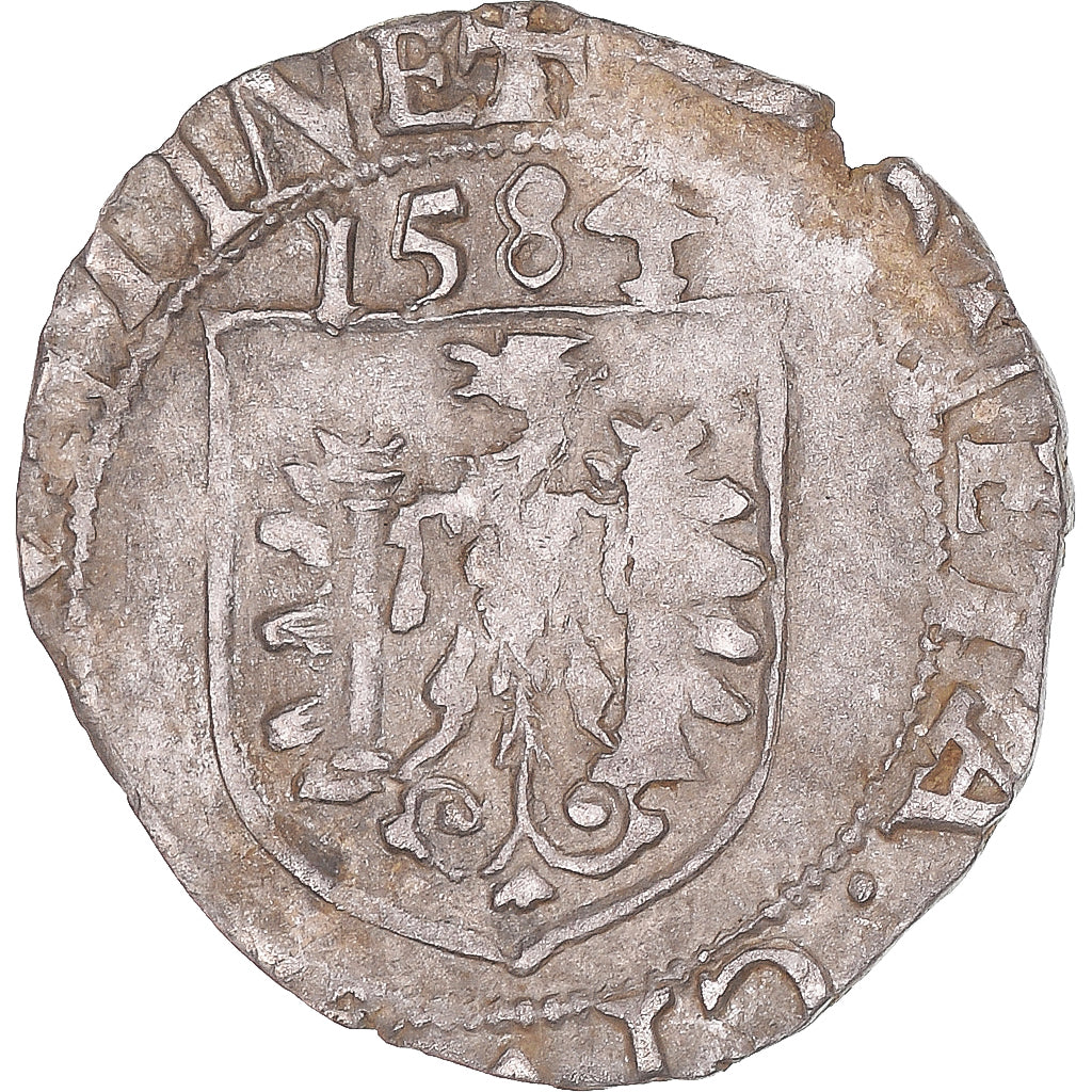 Moneda, ESTADOS FRANCESES, Franche-Comté, Carolus, 1584, Besançon, MBC
