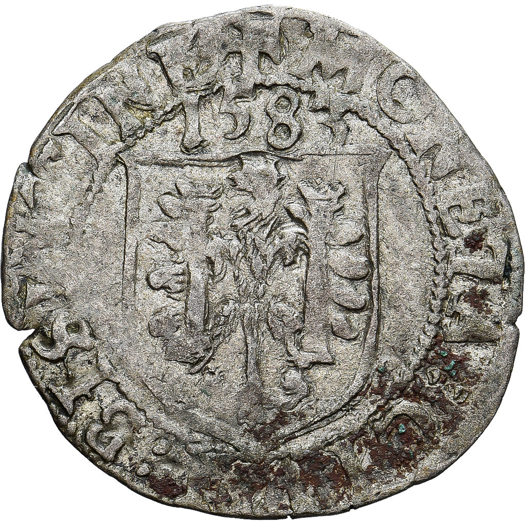 Moneda, ESTADOS FRANCESES, Franche-Comté, Carolus, 1583, Besançon, MBC
