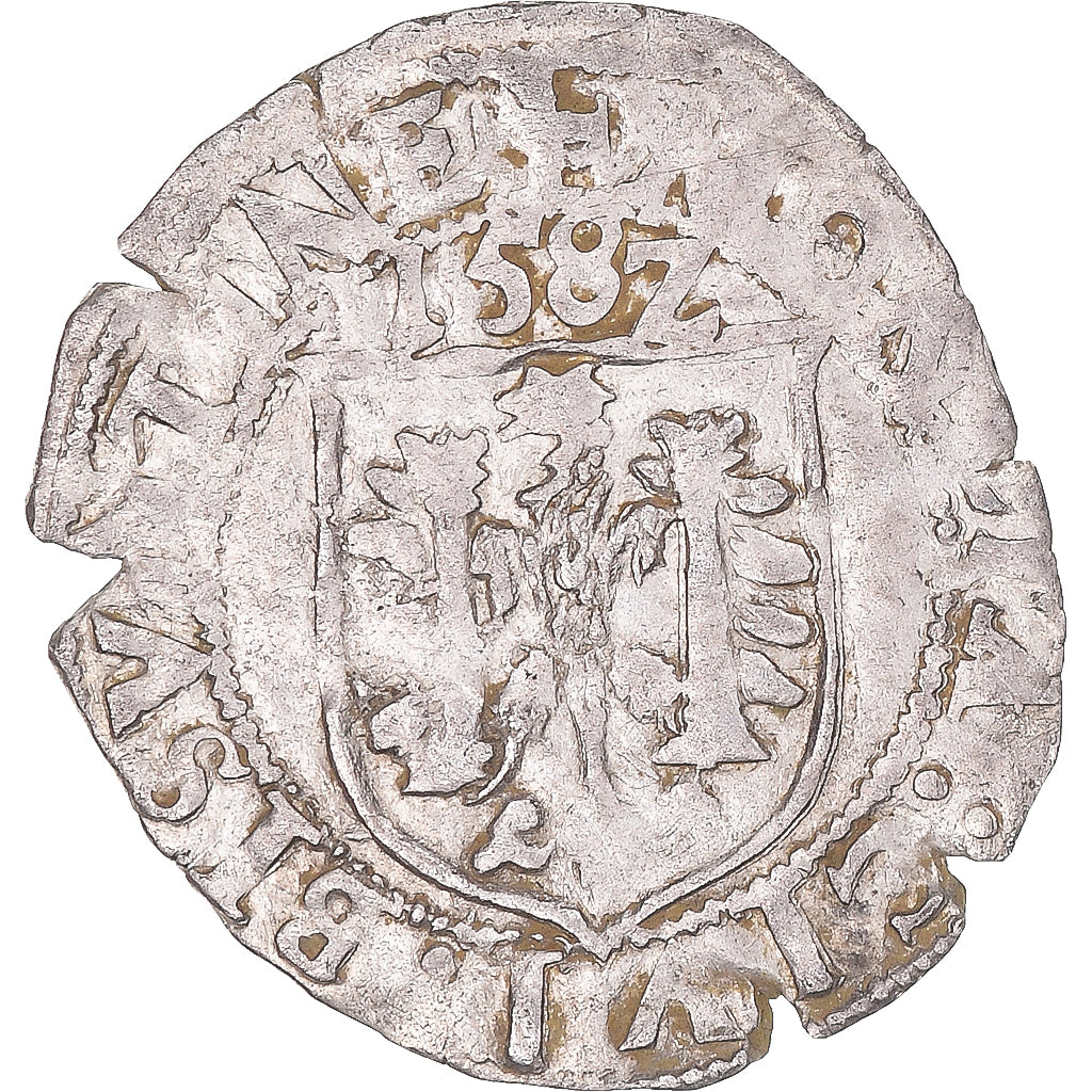 Moneta, TERYTORIA FRANCUSKIE, Franche-Comté, Carolus, 1582, Besançon