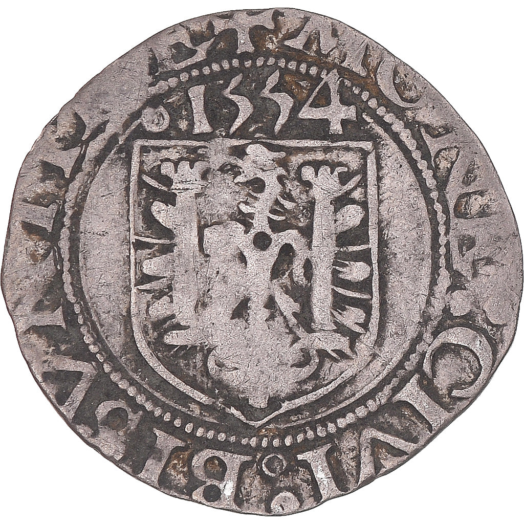 Monnaie, Régions françaises, Franche-Comté, Carolus, 1554, Besançon, TB+