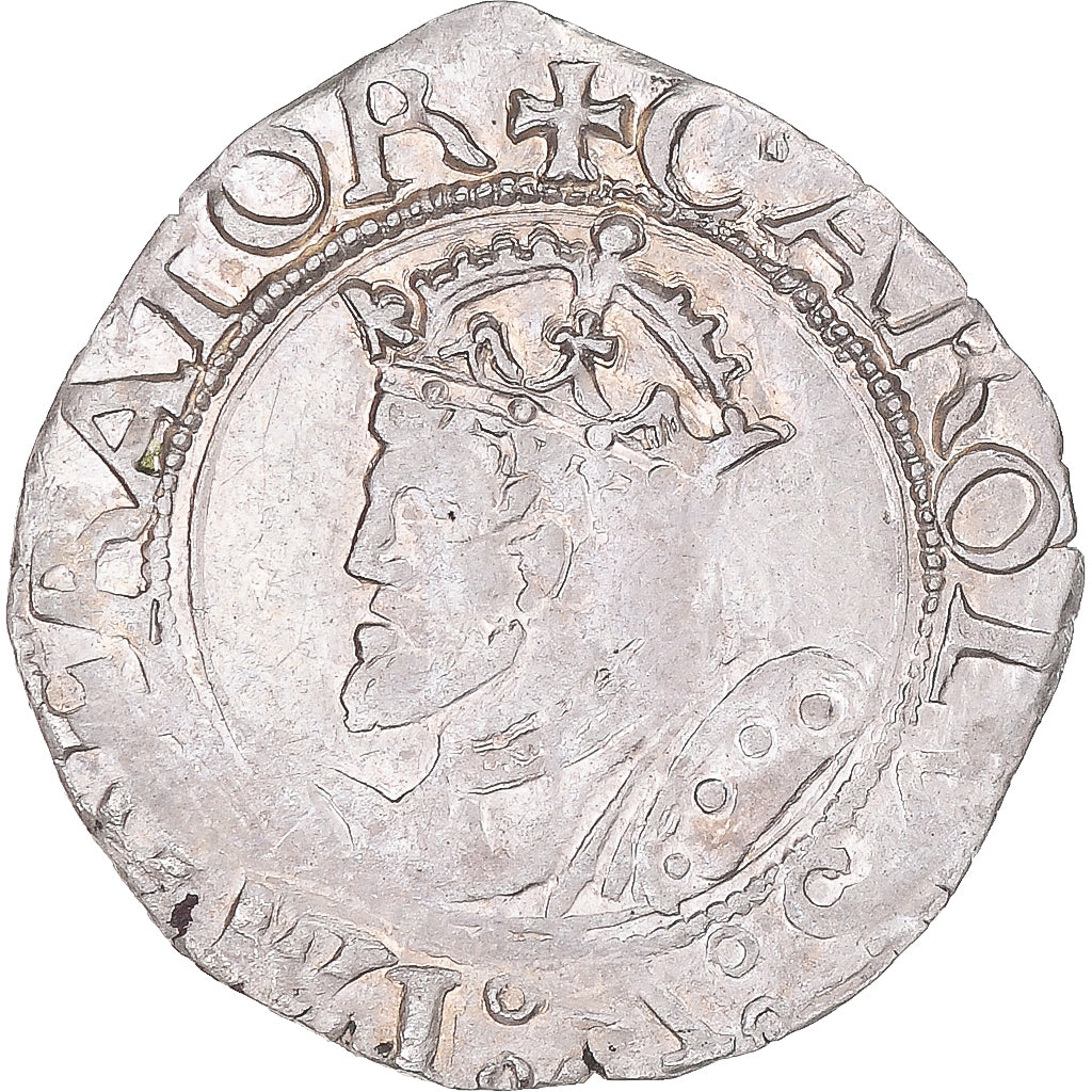 Moneda, ESTADOS FRANCESES, Franche-Comté, Carolus, 1547, Besançon, BC+