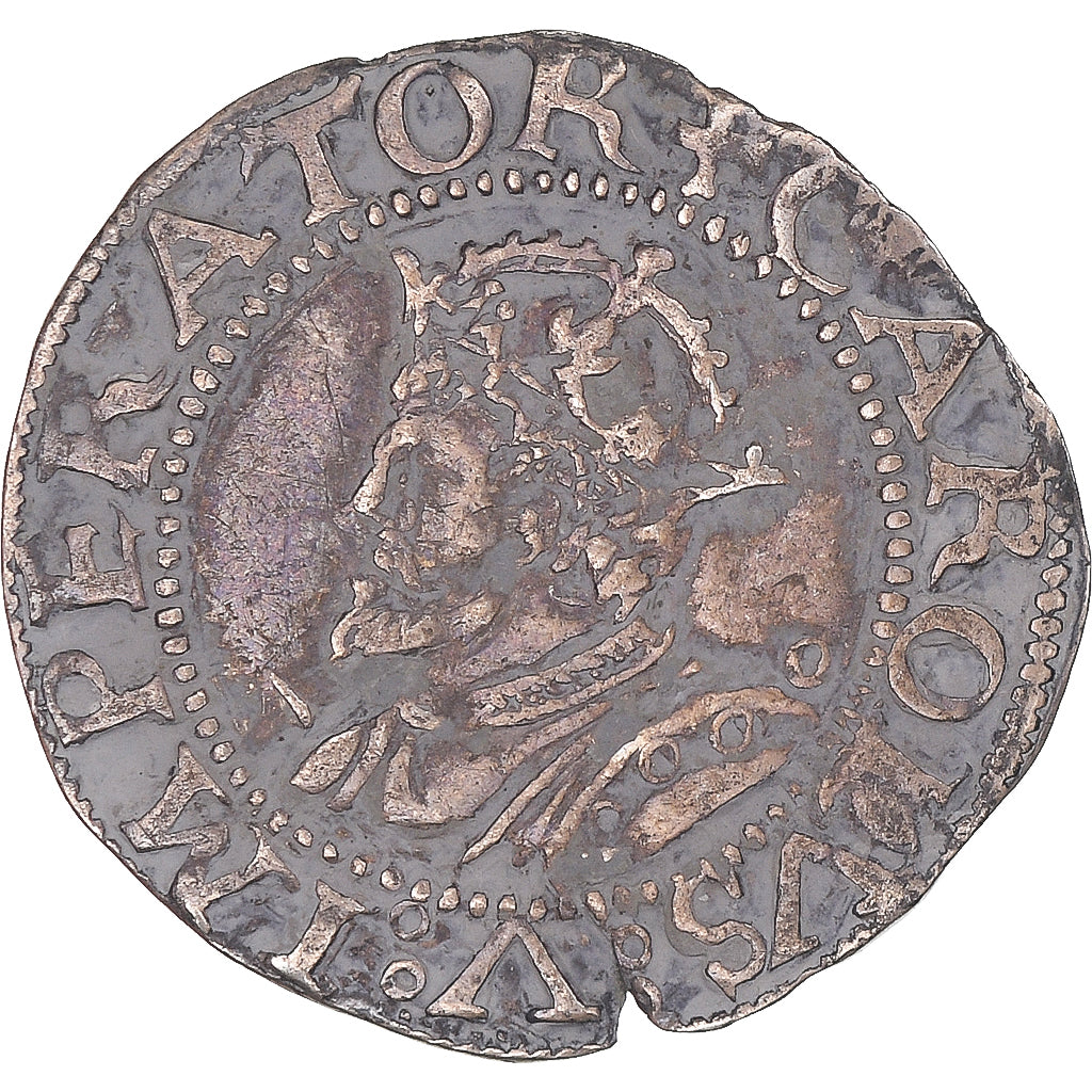 Moneta, TERYTORIA FRANCUSKIE, Franche-Comté, Carolus, 1542, Besançon