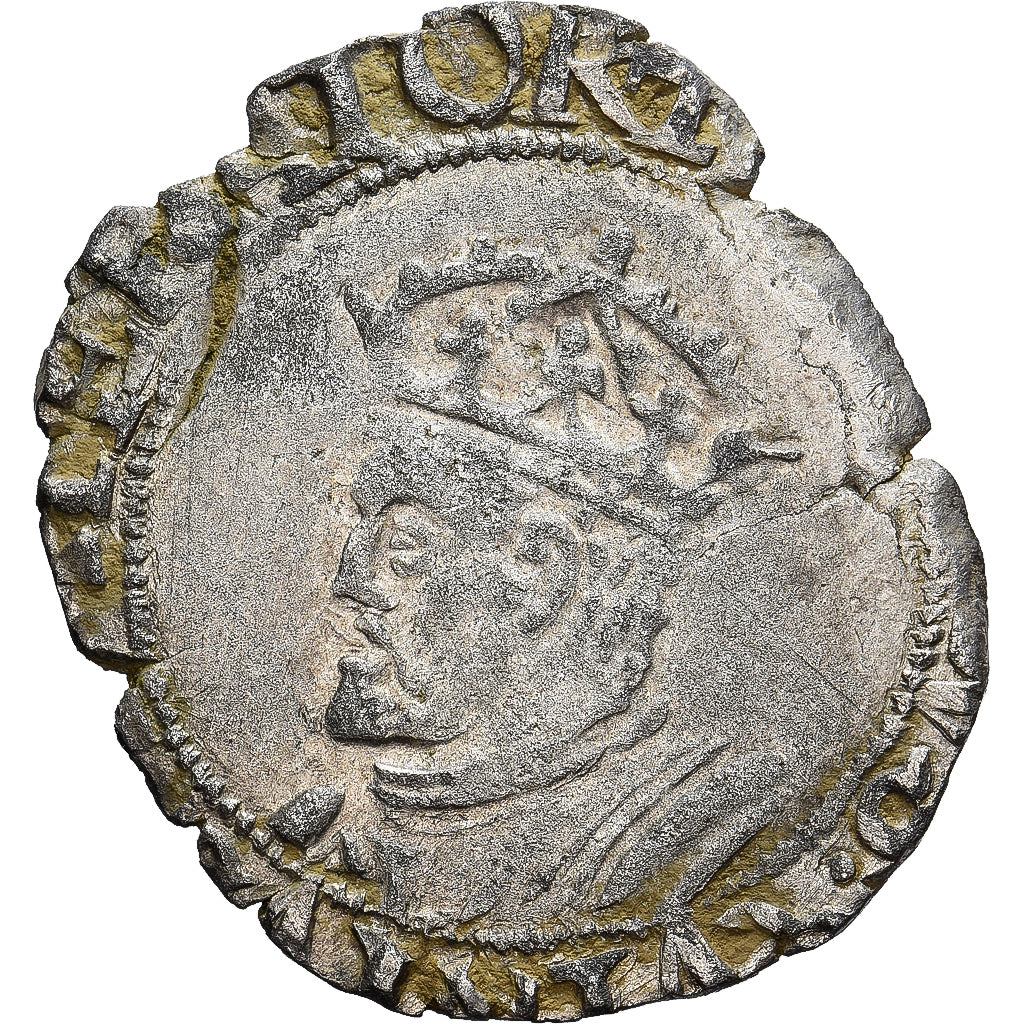 Münze, FRENCH STATES, Franche-Comté, Carolus, 1592, Besançon, S+, Billon