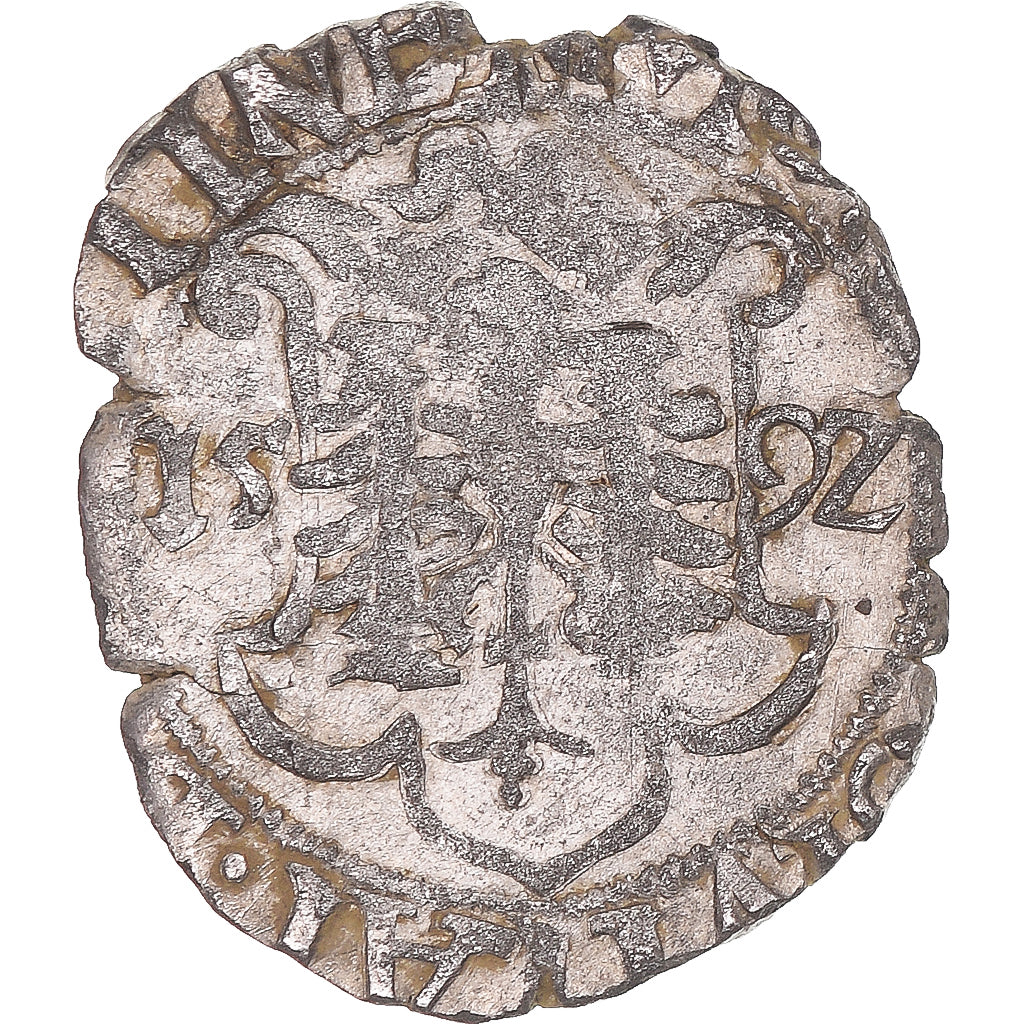 Moneda, ESTADOS FRANCESES, Franche-Comté, Carolus, 1592, Besançon, BC+