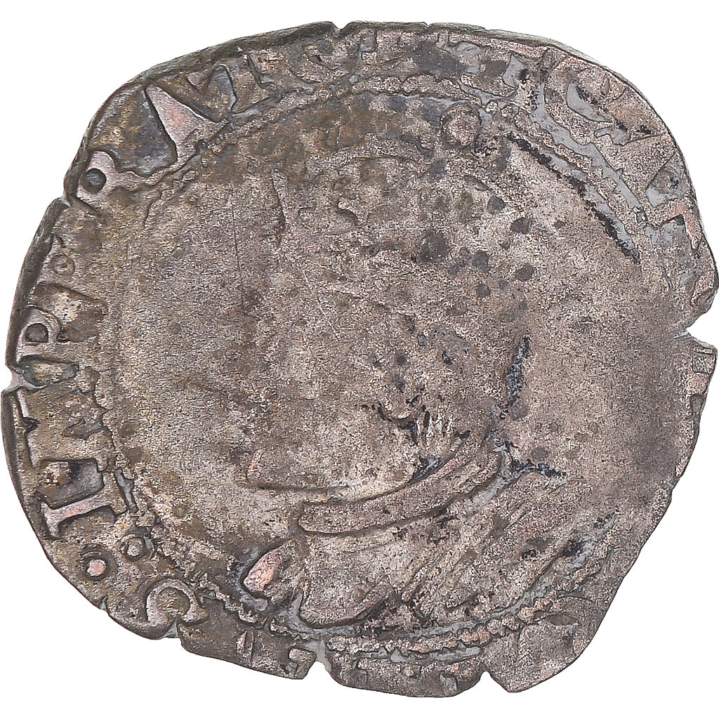 Moneda, ESTADOS FRANCESES, Franche-Comté, Carolus, 1596, Besançon, BC+