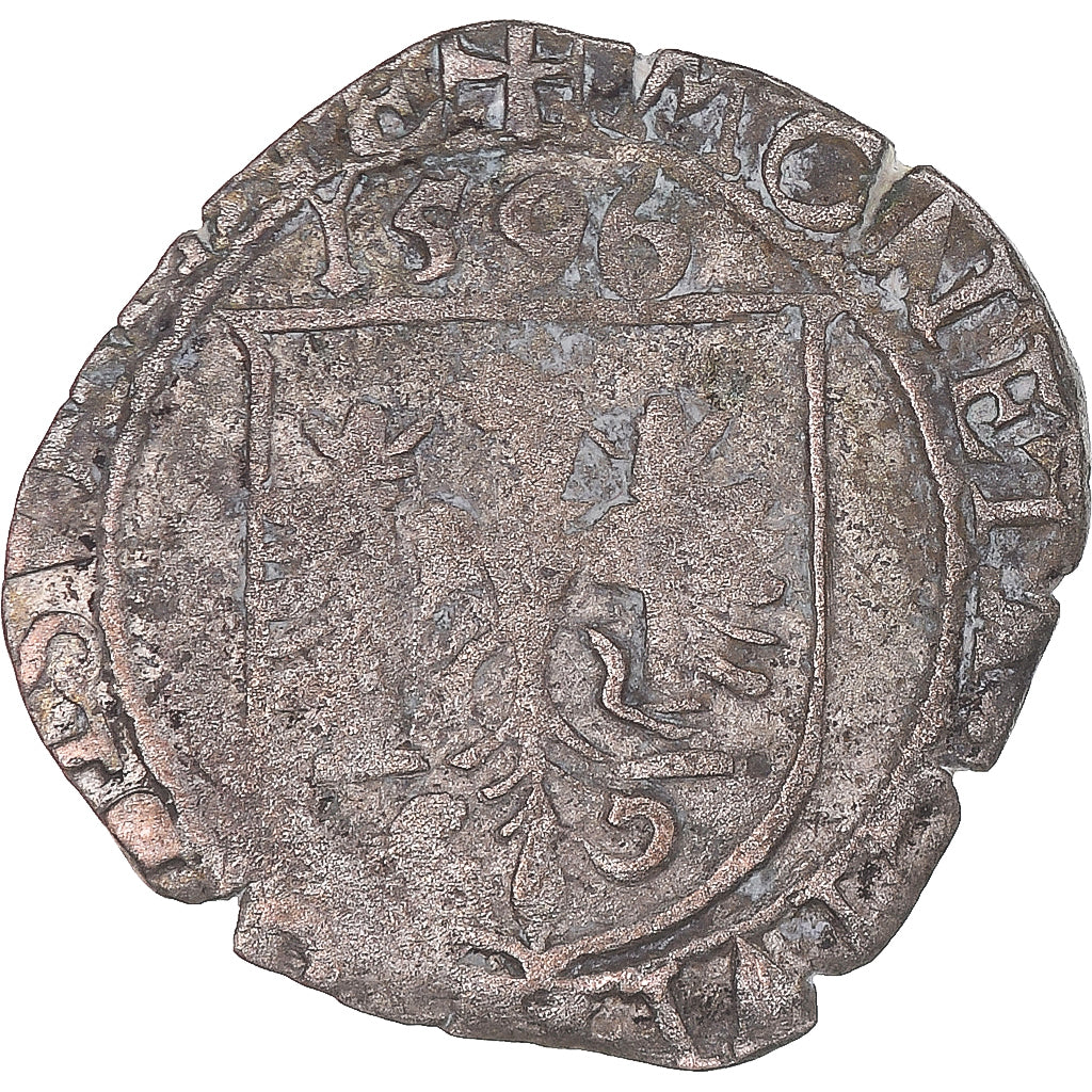 Moneda, ESTADOS FRANCESES, Franche-Comté, Carolus, 1596, Besançon, BC+