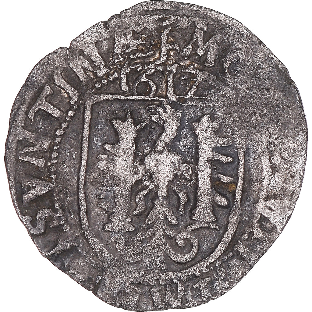 Moneda, ESTADOS FRANCESES, Franche-Comté, Carolus, 1617, Besançon, BC+