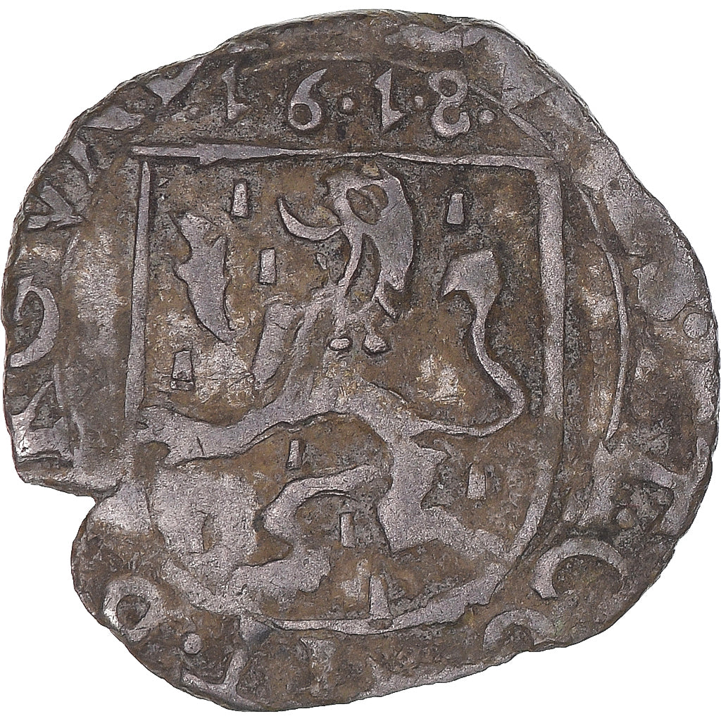 Moeda, ESTADOS FRANCESES, Franche-Comté, Albert & Isabella, Carolus, 1618