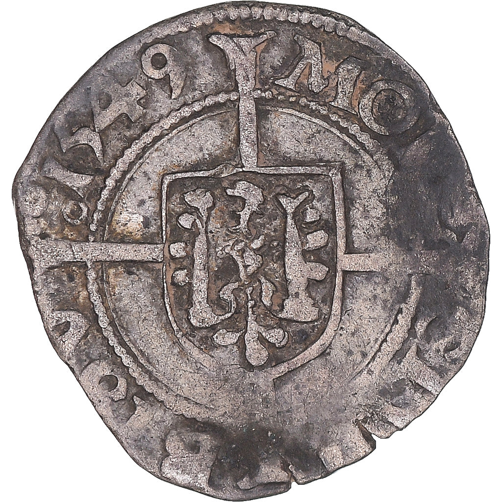 Moneda, ESTADOS FRANCESES, Franche-Comté, 1/2 Carolus, 1549, Besançon, MBC