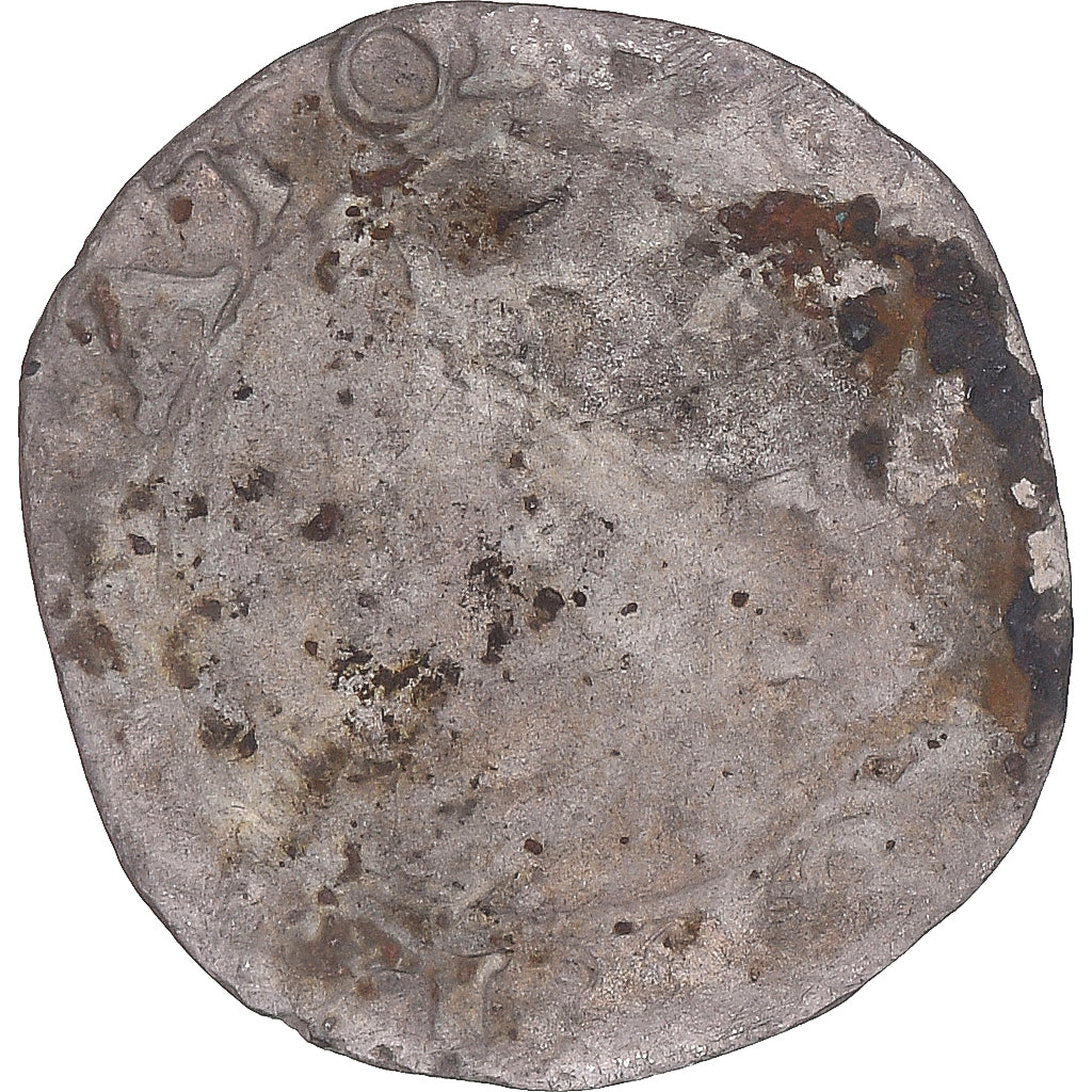 Munten, FRANSE STATEN, Franche-Comté, 1/2 Carolus, 1555, Besançon, FR, Billon