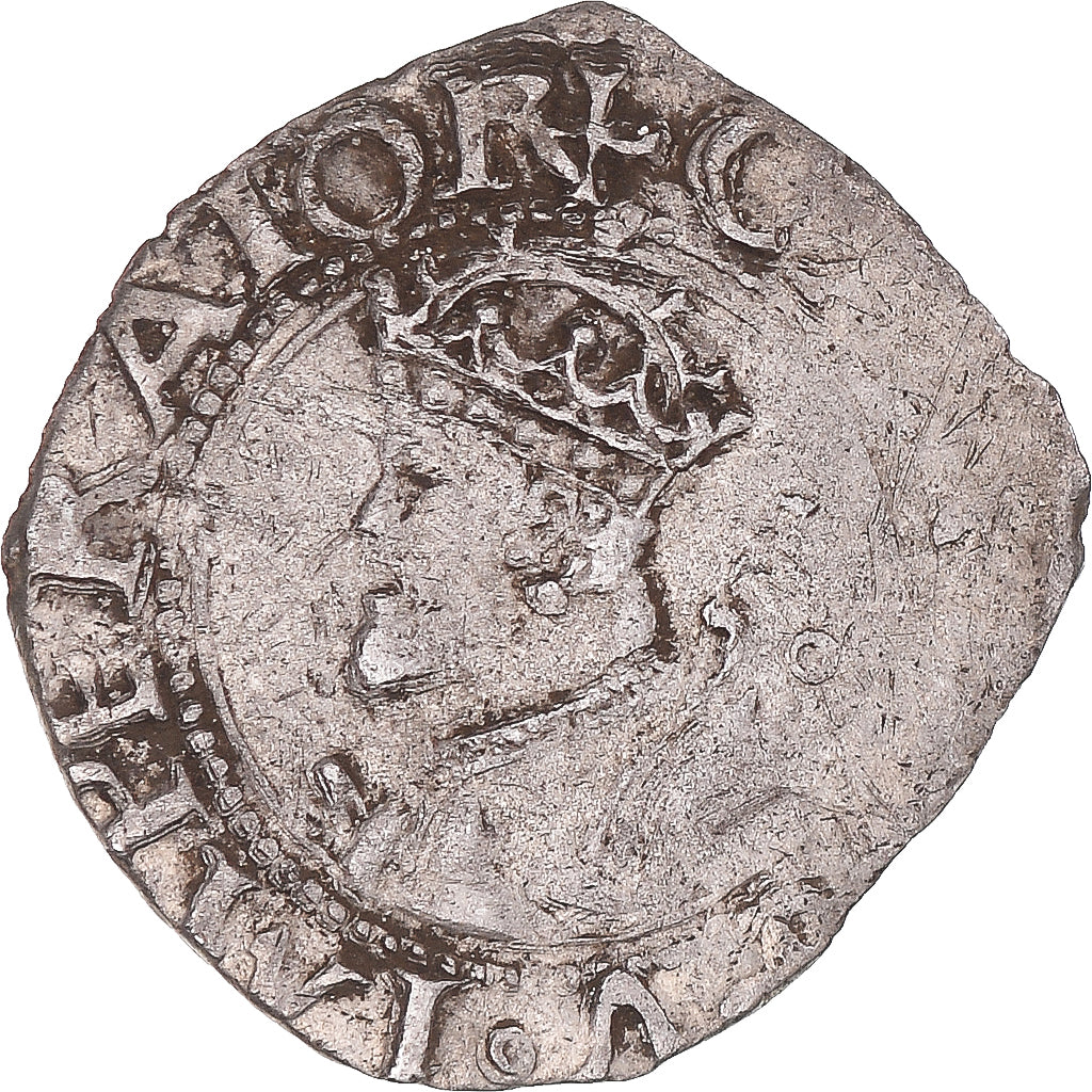 Munten, FRANSE STATEN, Franche-Comté, 1/2 Carolus, 1561, Besançon, ZF, Billon