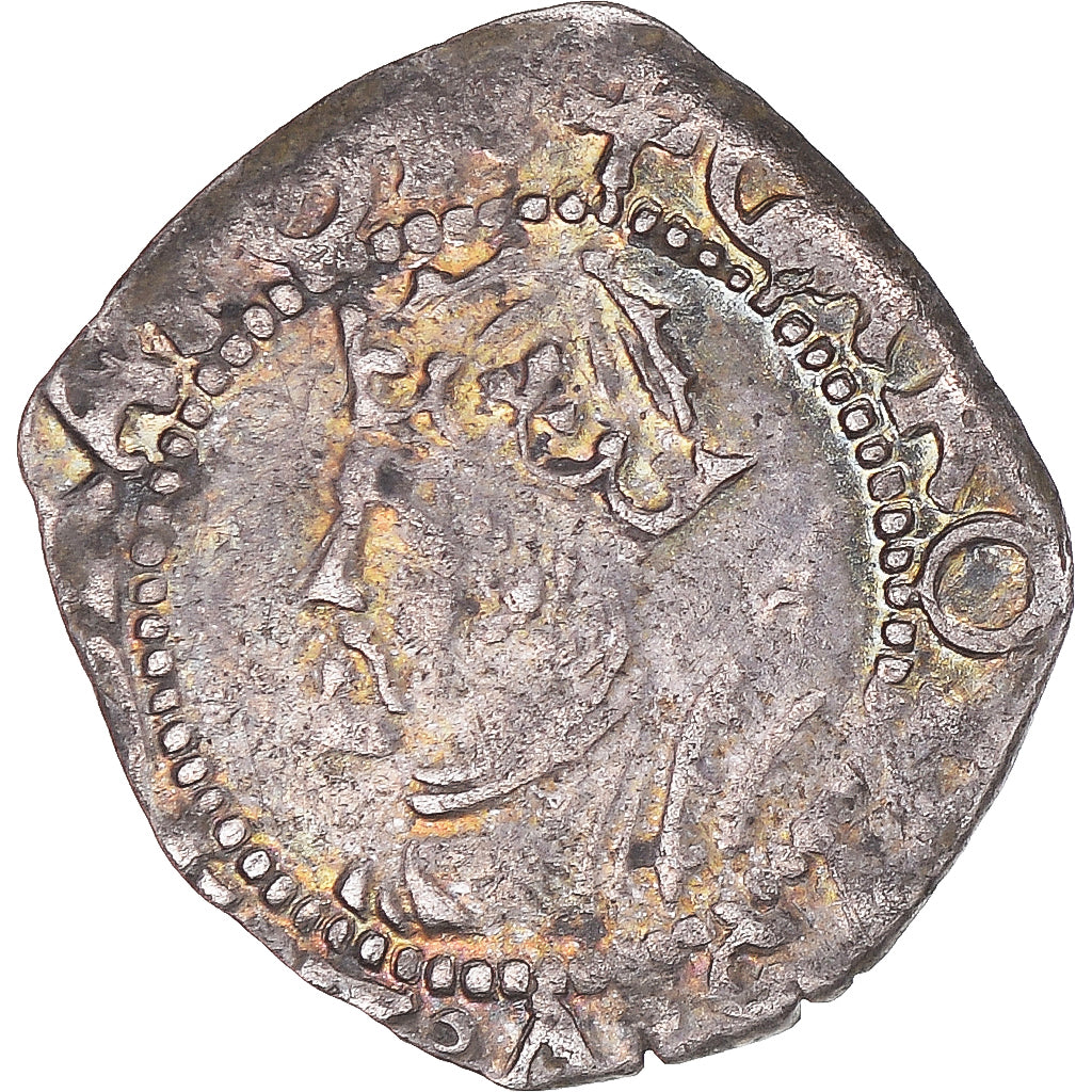 Moneda, ESTADOS FRANCESES, Franche-Comté, 1/2 Carolus, 1570, Besançon, MBC+