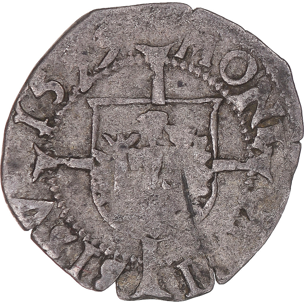 Moneda, ESTADOS FRANCESES, Franche-Comté, 1/2 Carolus, 1579, Besançon, BC+