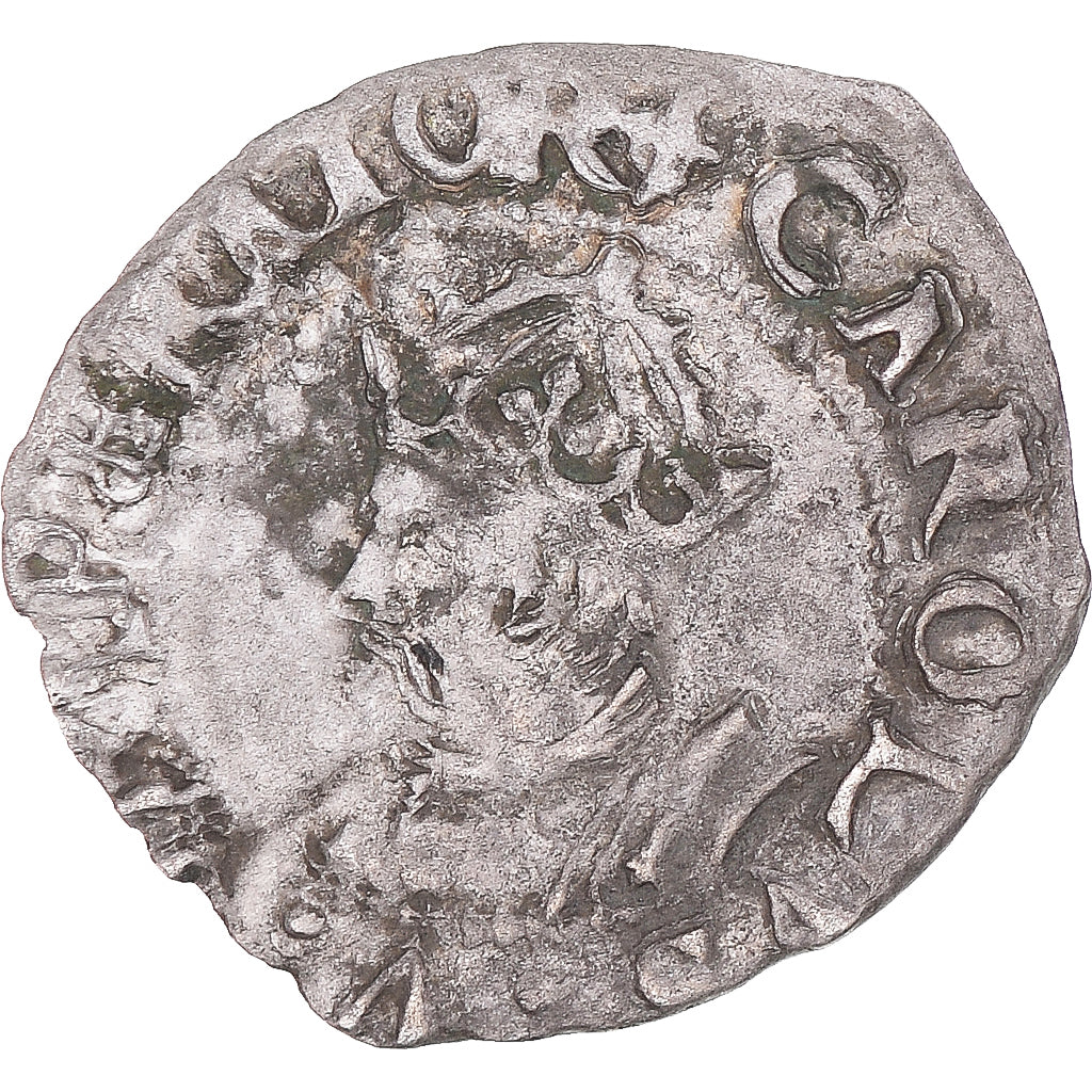 Moneda, ESTADOS FRANCESES, Franche-Comté, 1/2 Carolus, 1581, Besançon, BC+