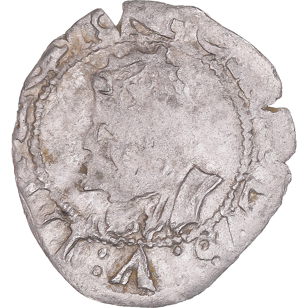 Moneda, ESTADOS FRANCESES, Franche-Comté, 1/2 Carolus, 1583, Besançon, BC+