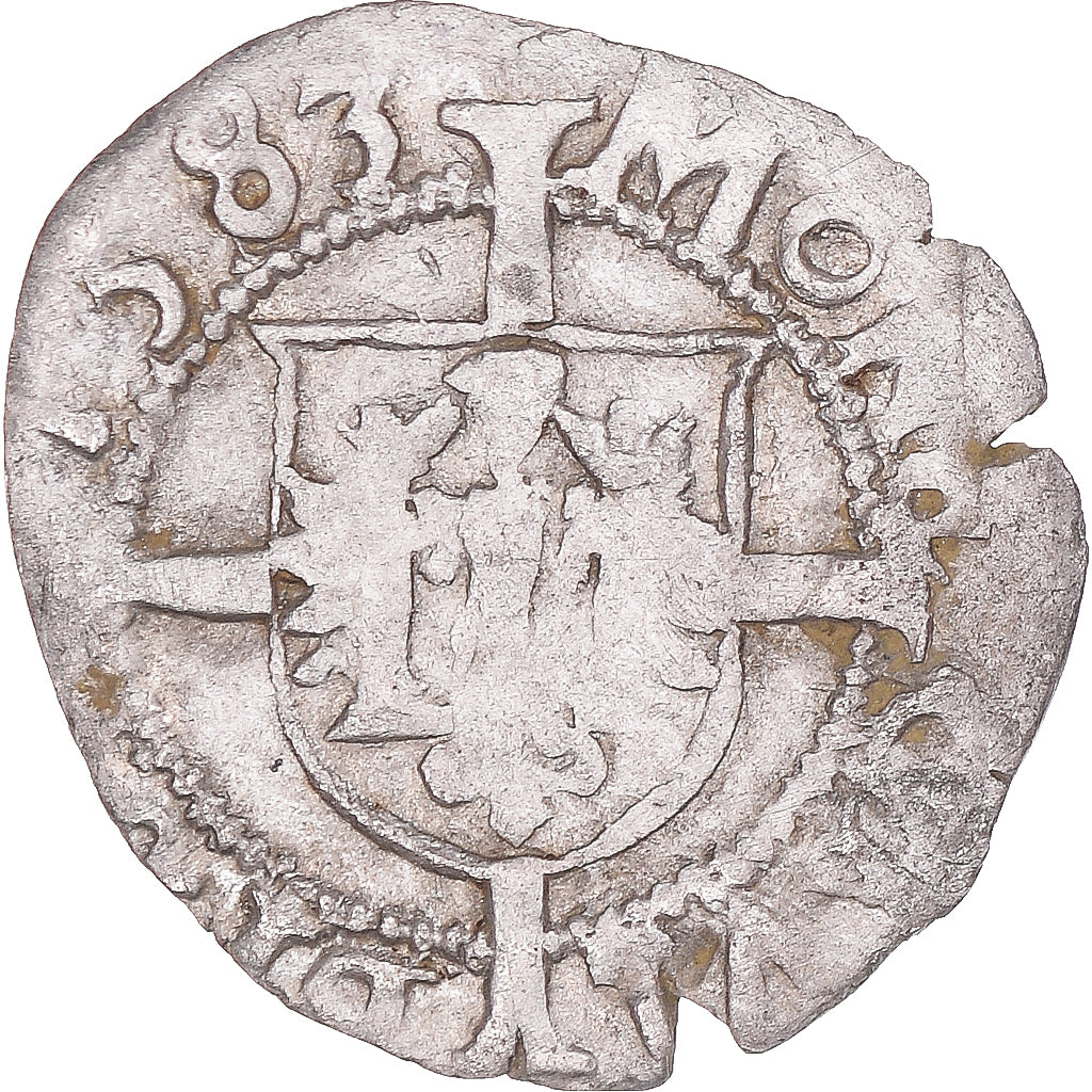 Moneda, ESTADOS FRANCESES, Franche-Comté, 1/2 Carolus, 1583, Besançon, BC+