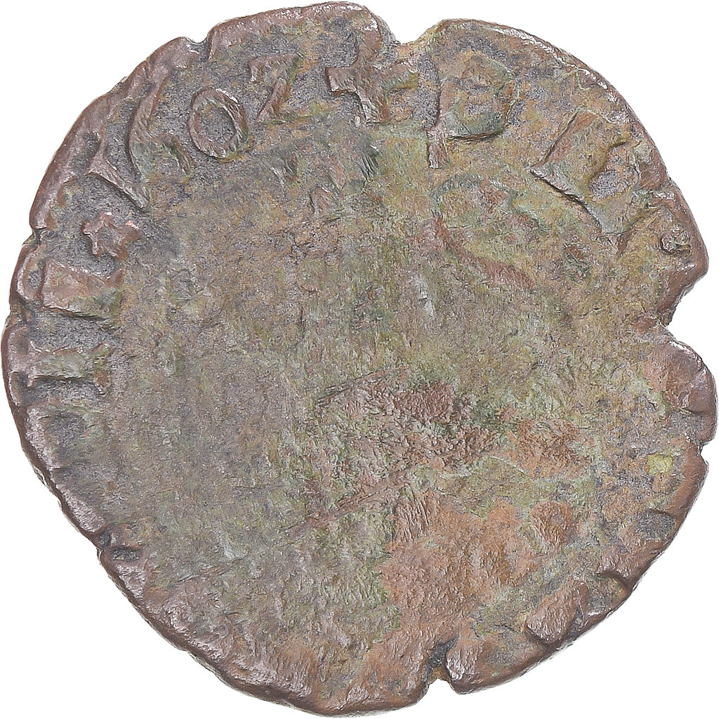 Munten, FRANSE STATEN, Franche-Comté, Filip II, 2 Deniers, 1602, Dole, FR
