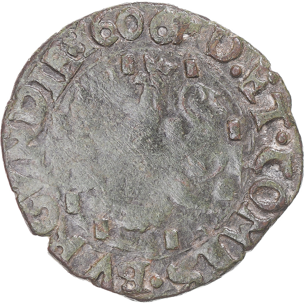 Münze, FRENCH STATES, Franche-Comté, Philip II, 2 Deniers, 1606, Dole, S+