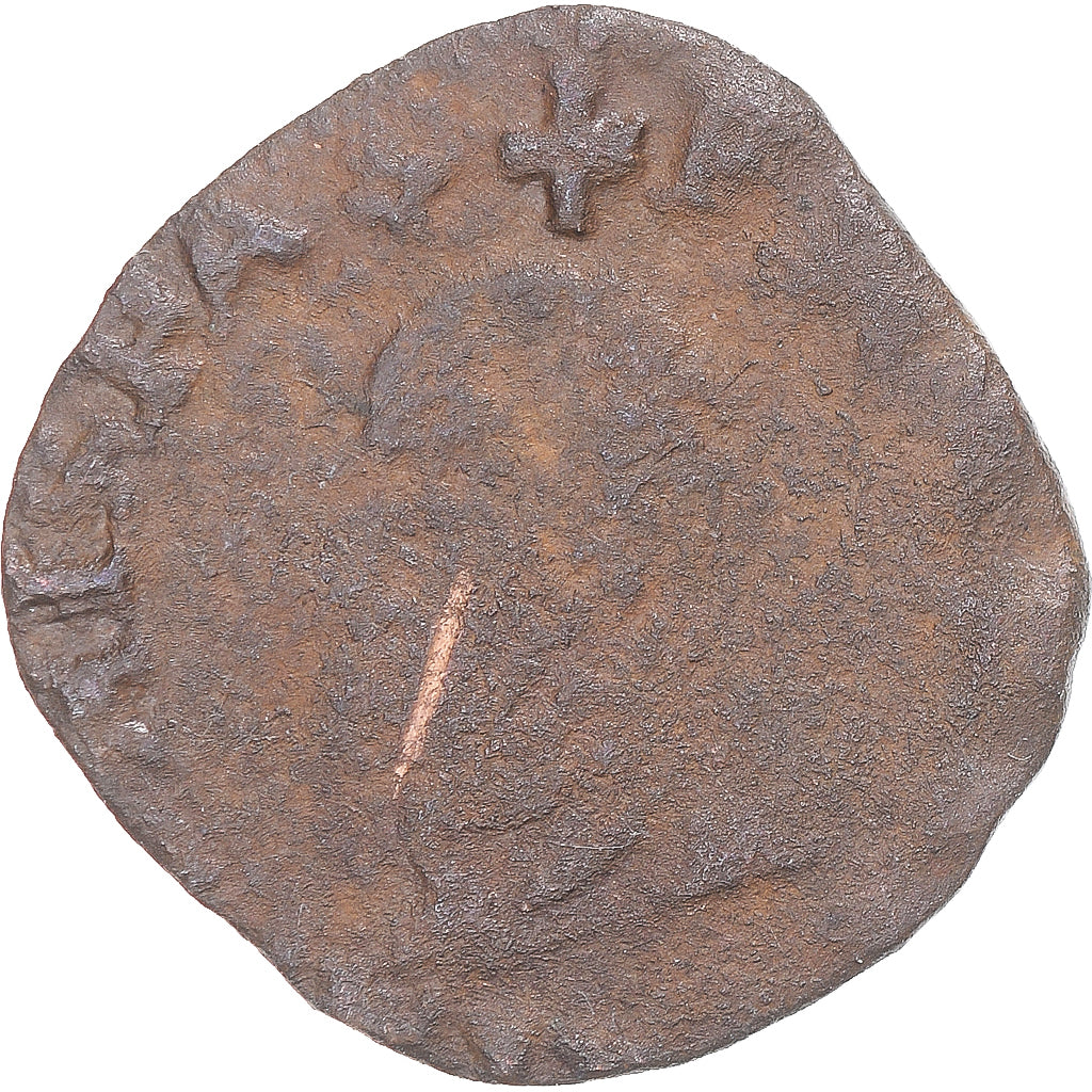 Coin, FRENCH STATES, Franche-Comté, Philip II, 2 Deniers, 1602, Dole, F(12-15)