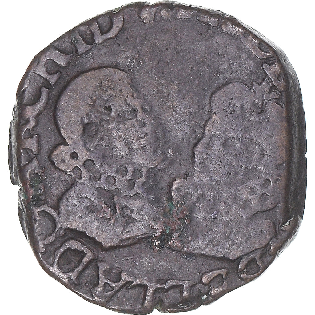 Monnaie, Régions françaises, Franche-Comté, Albert & Isabelle, 2 Deniers