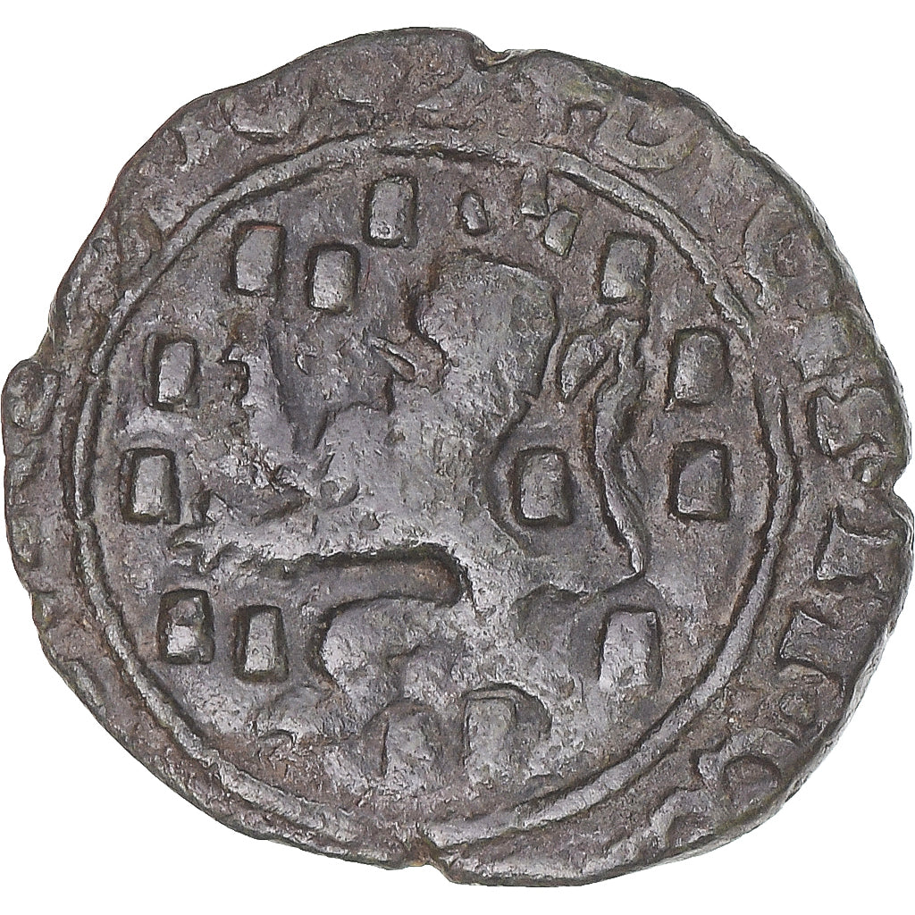 Munten, FRANSE STATEN, Franche-Comté, Albert & Isabella, 2 Deniers, 1609, Dole