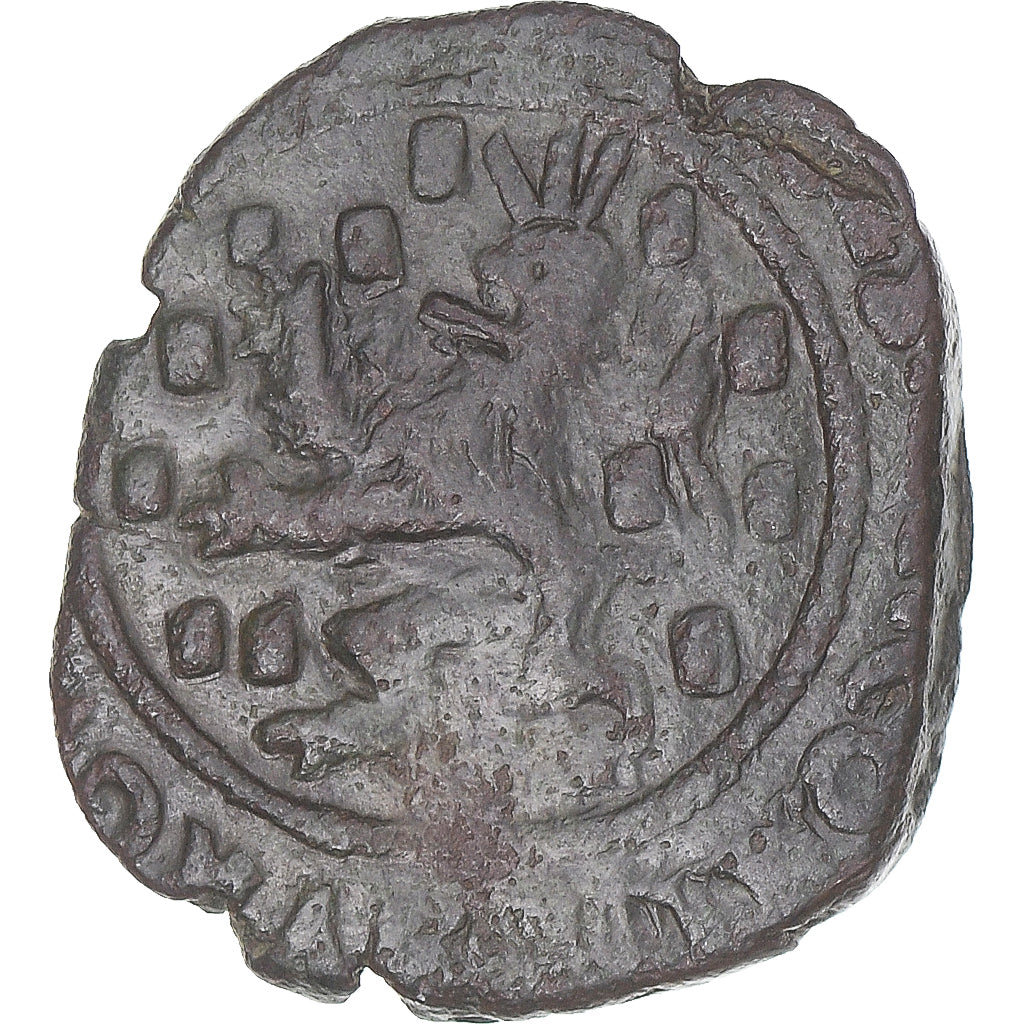 Munten, FRANSE STATEN, Franche-Comté, Albert & Isabella, 2 Deniers, 1609, Dole
