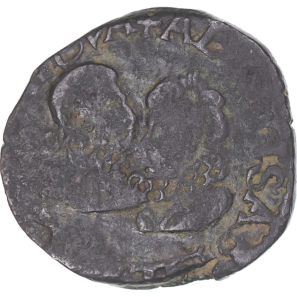 Munten, FRANSE STATEN, Franche-Comté, Albert & Isabella, 2 Deniers, 1620, Dole