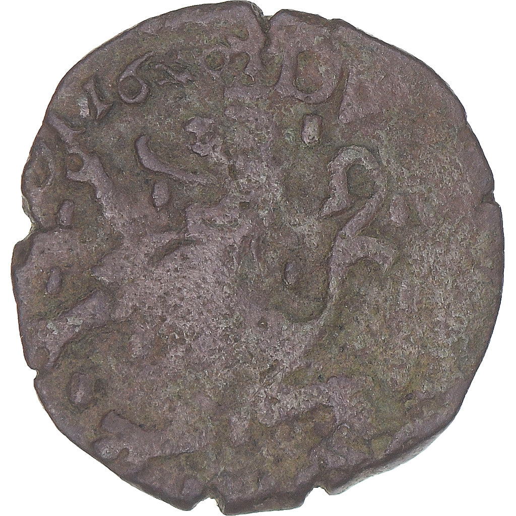 Munten, FRANSE STATEN, Franche-Comté, Albert & Isabella, 2 Deniers, 1620, Dole