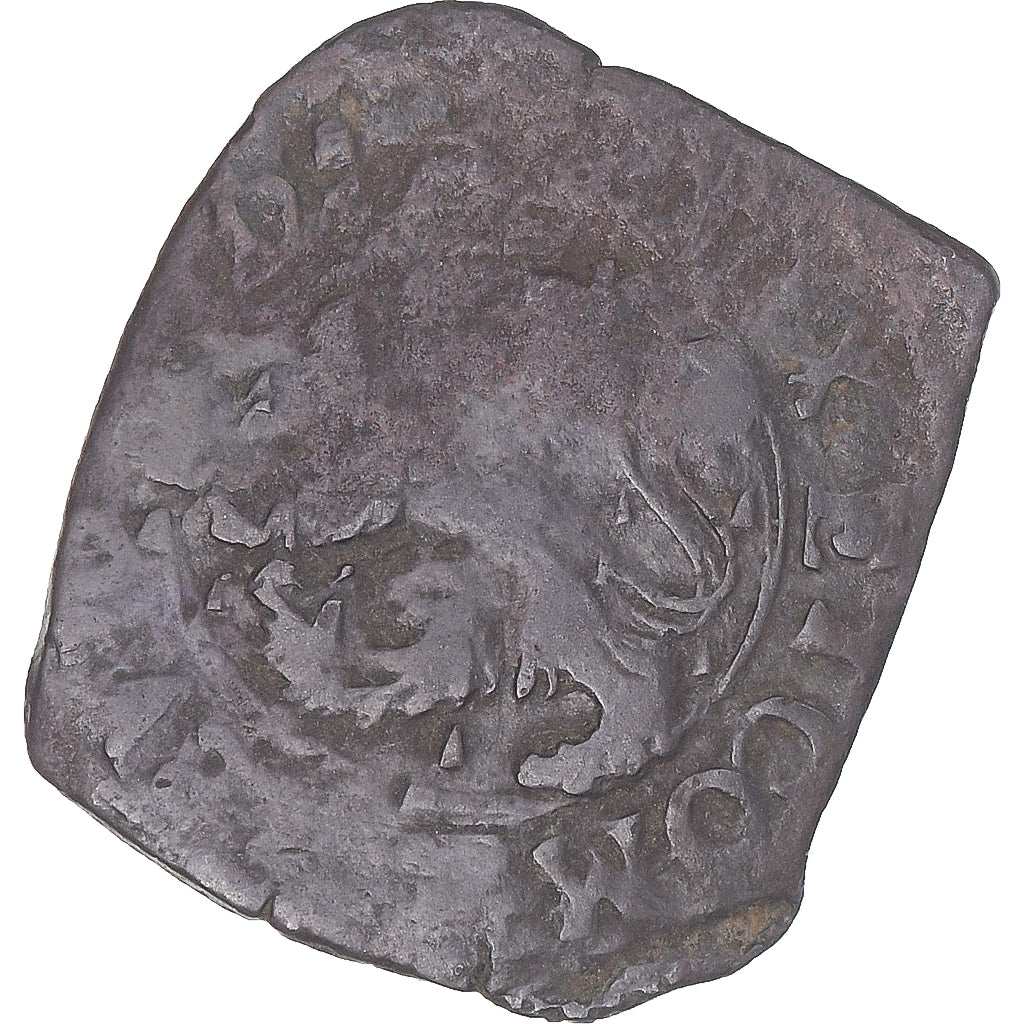 Monnaie, Régions françaises, Franche-Comté, Philippe IV, 2 Deniers, Dole, TB